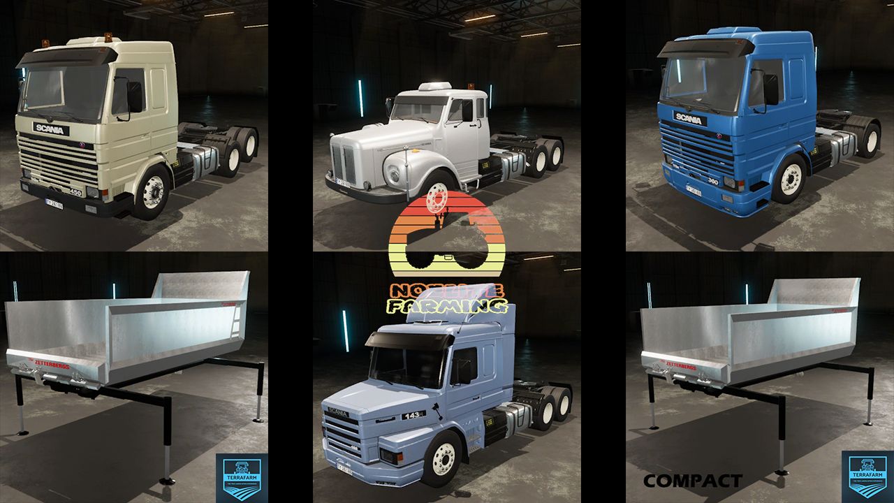 Old Generation Scania Pack