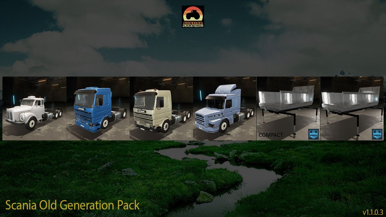 Old Generation Scania Pack