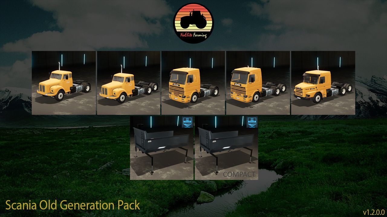 Old Generation Scania Pack