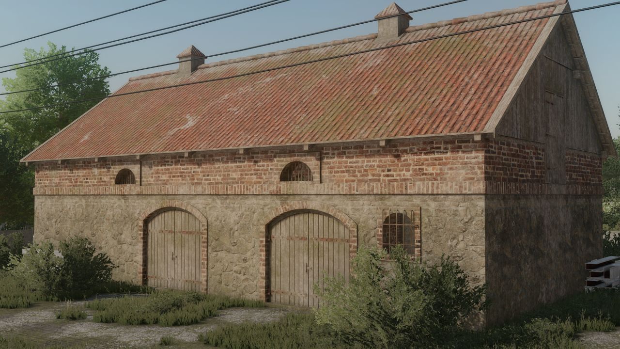 Old German Barn FS22 - KingMods