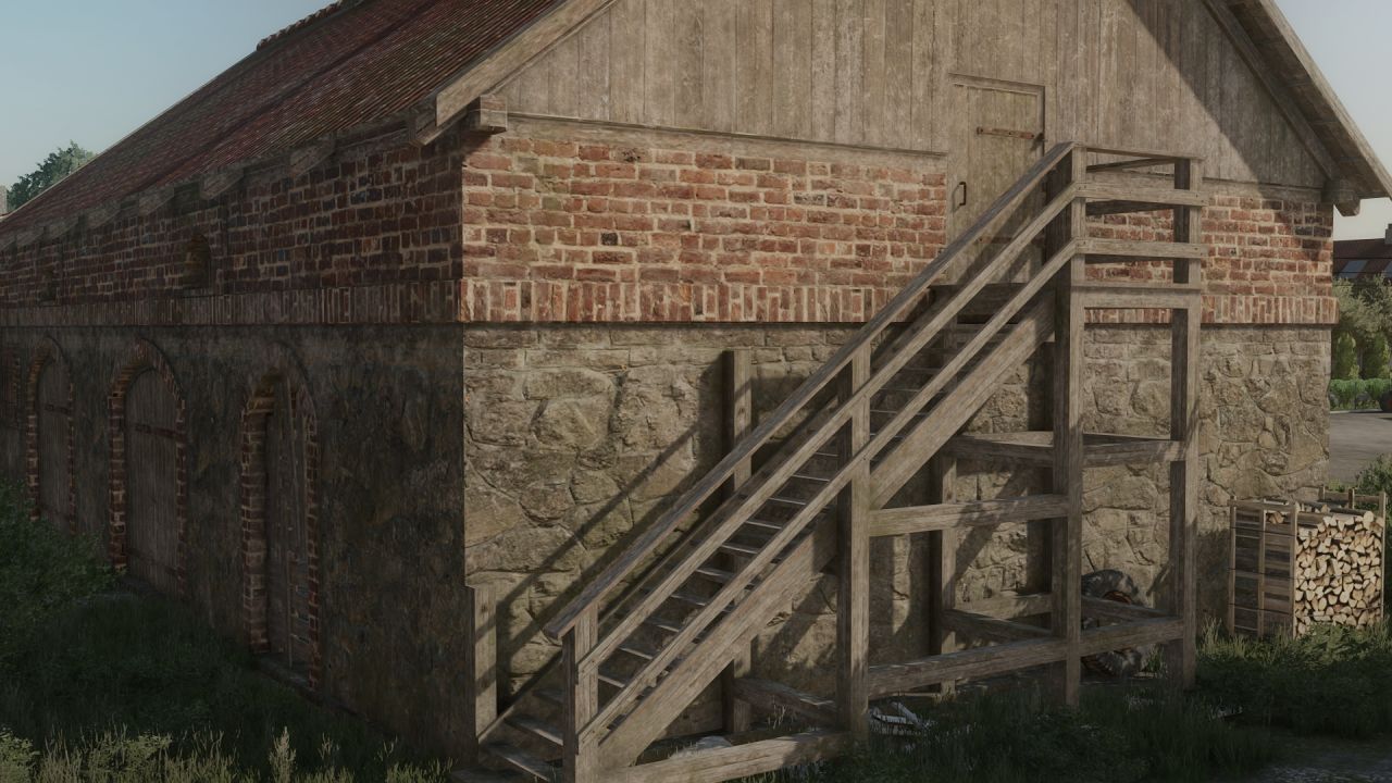 Old German Barn FS22 - KingMods