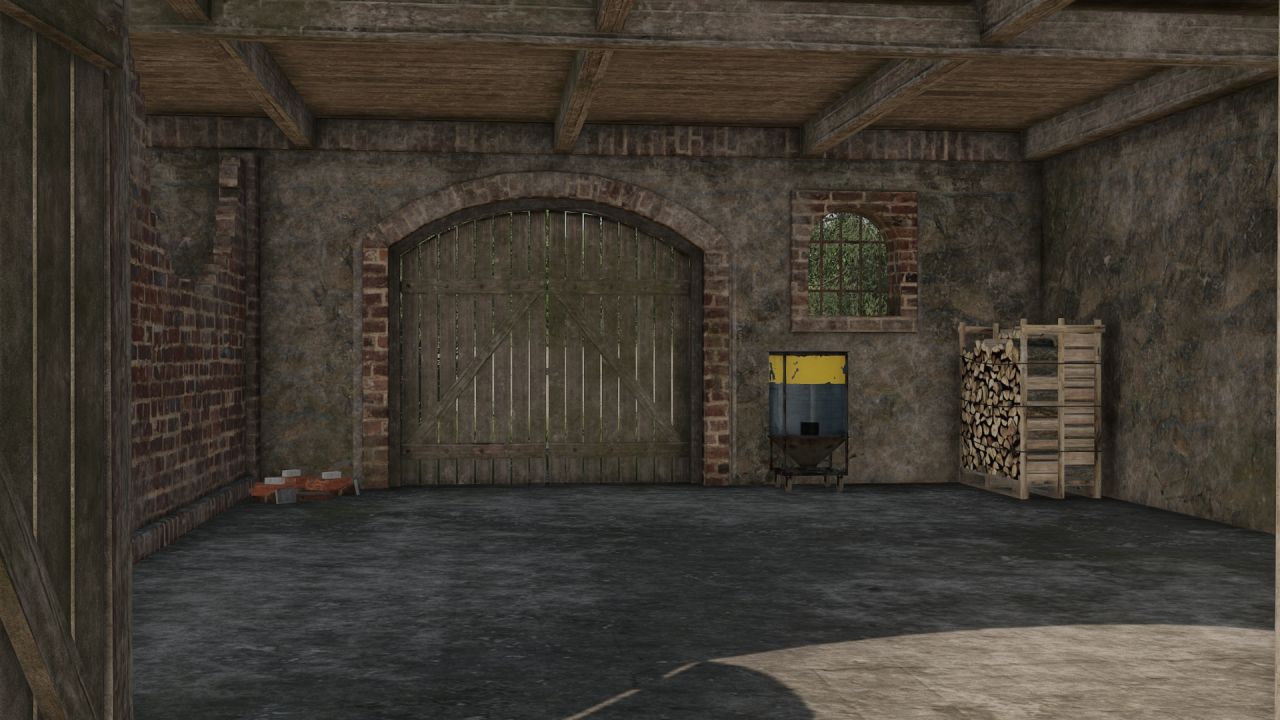 Old German Barn FS22 - KingMods