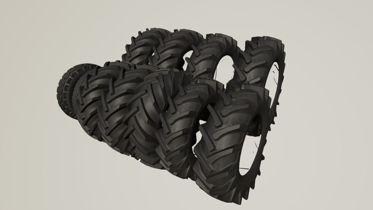 Old Mitas Tires (Prefab)