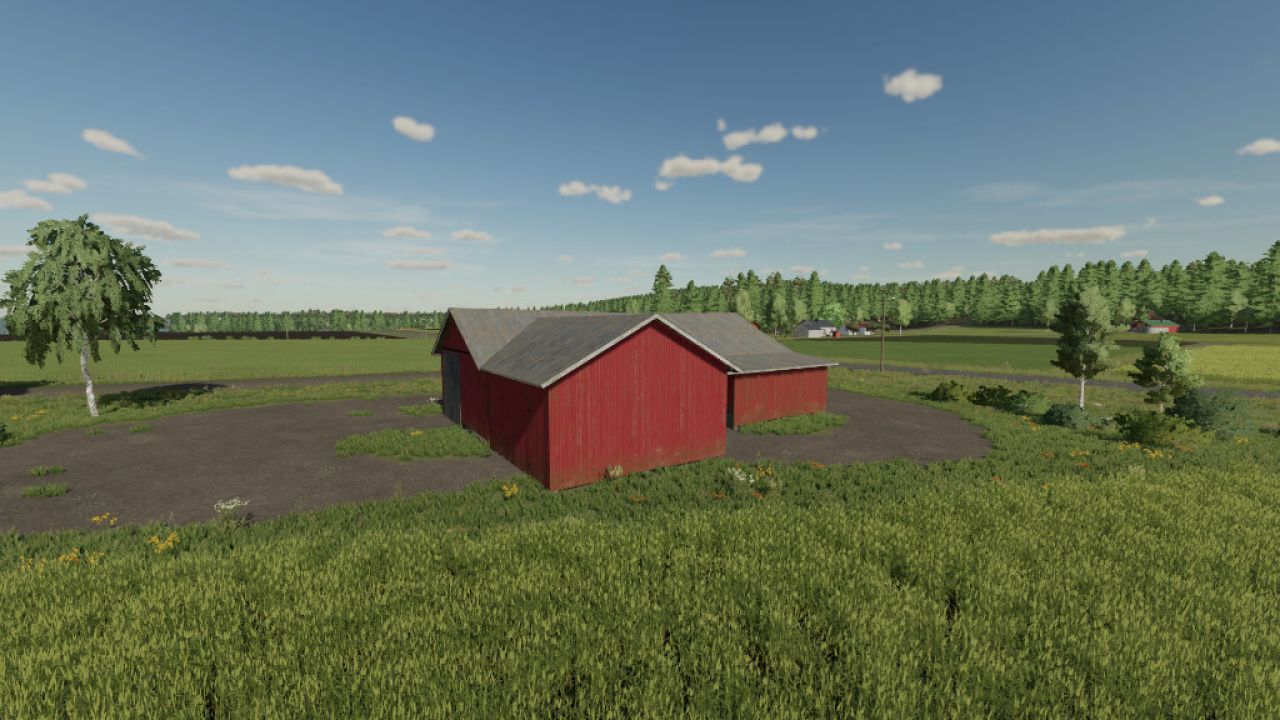 Old Sheds Pack FS22 - KingMods