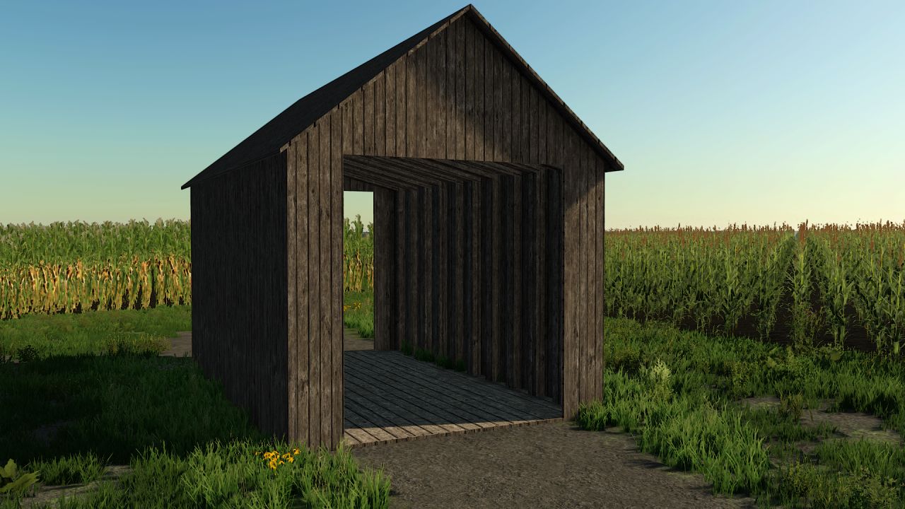 Old Wooden Garage