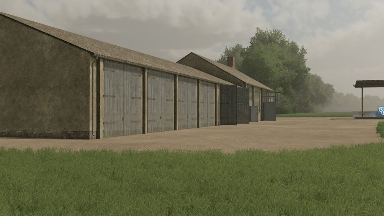 Old Workshop Halls Pack