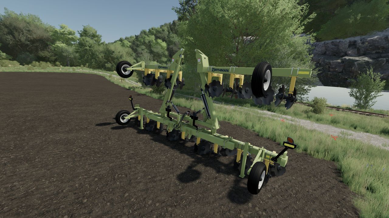 Orthman 1630 combinado con Amco Hipper FS22 - KingMods