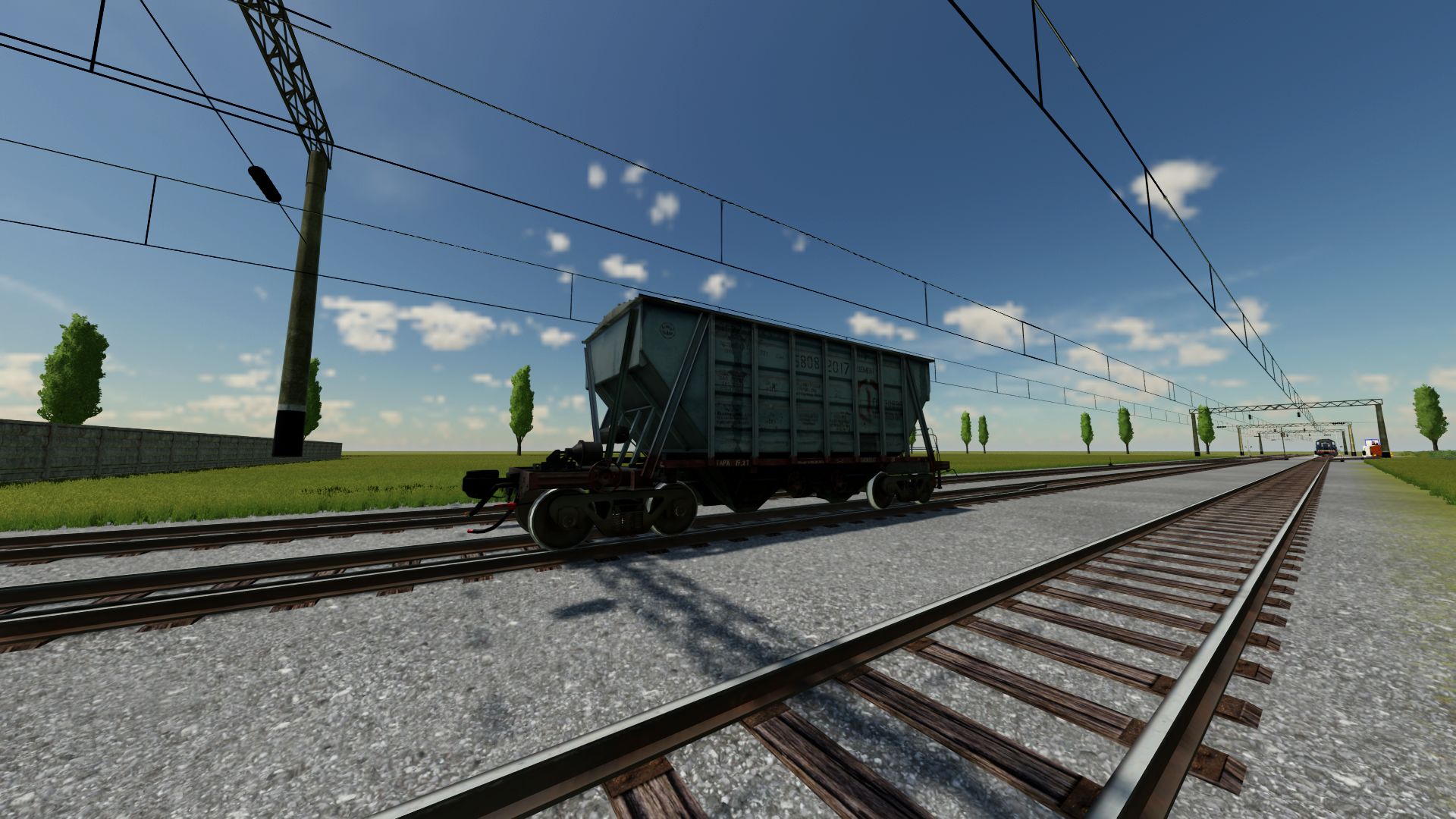 Pack of freight cars