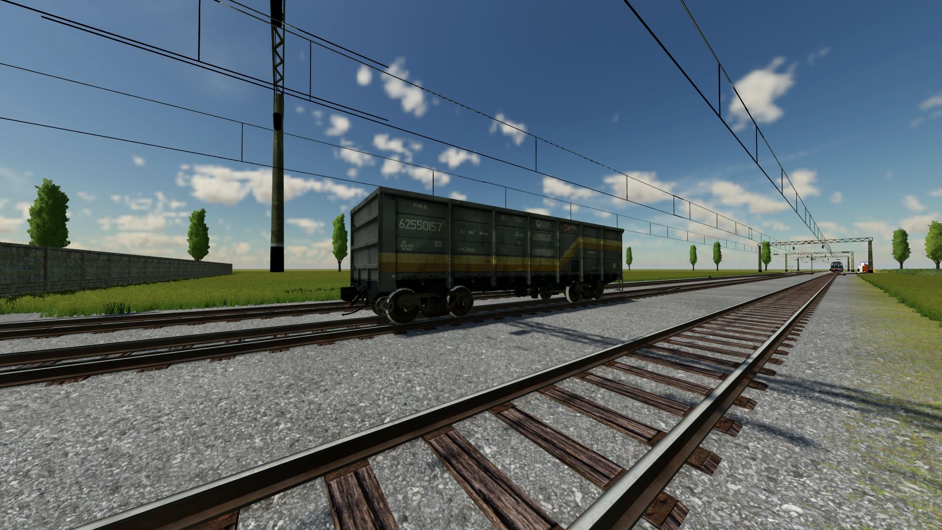 Pack of freight cars