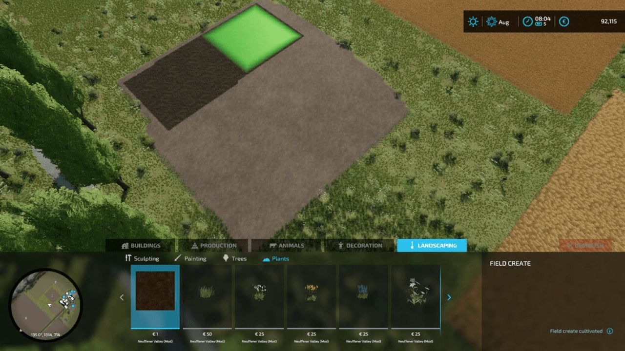 Paintable field (Prefab)