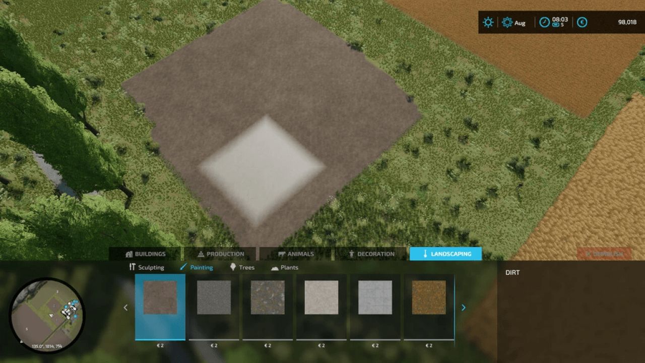 Paintable field (Prefab)