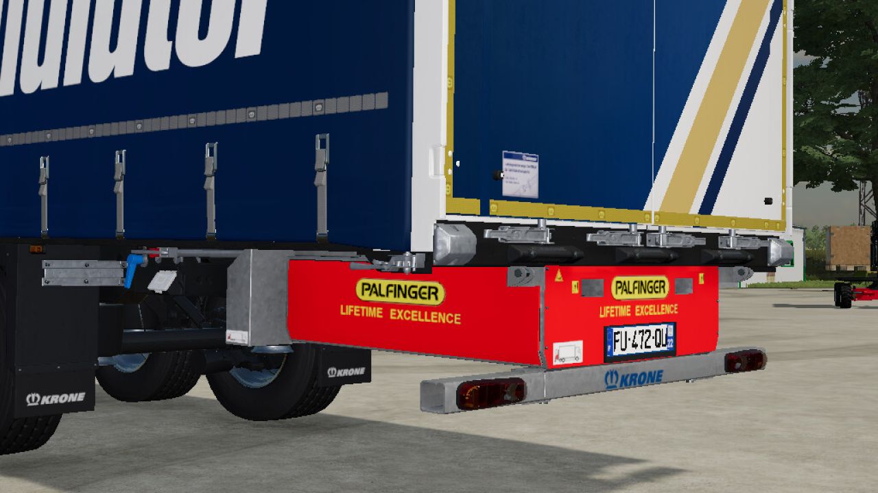 Palfinger FLC-253 Hitch System (Prefab)