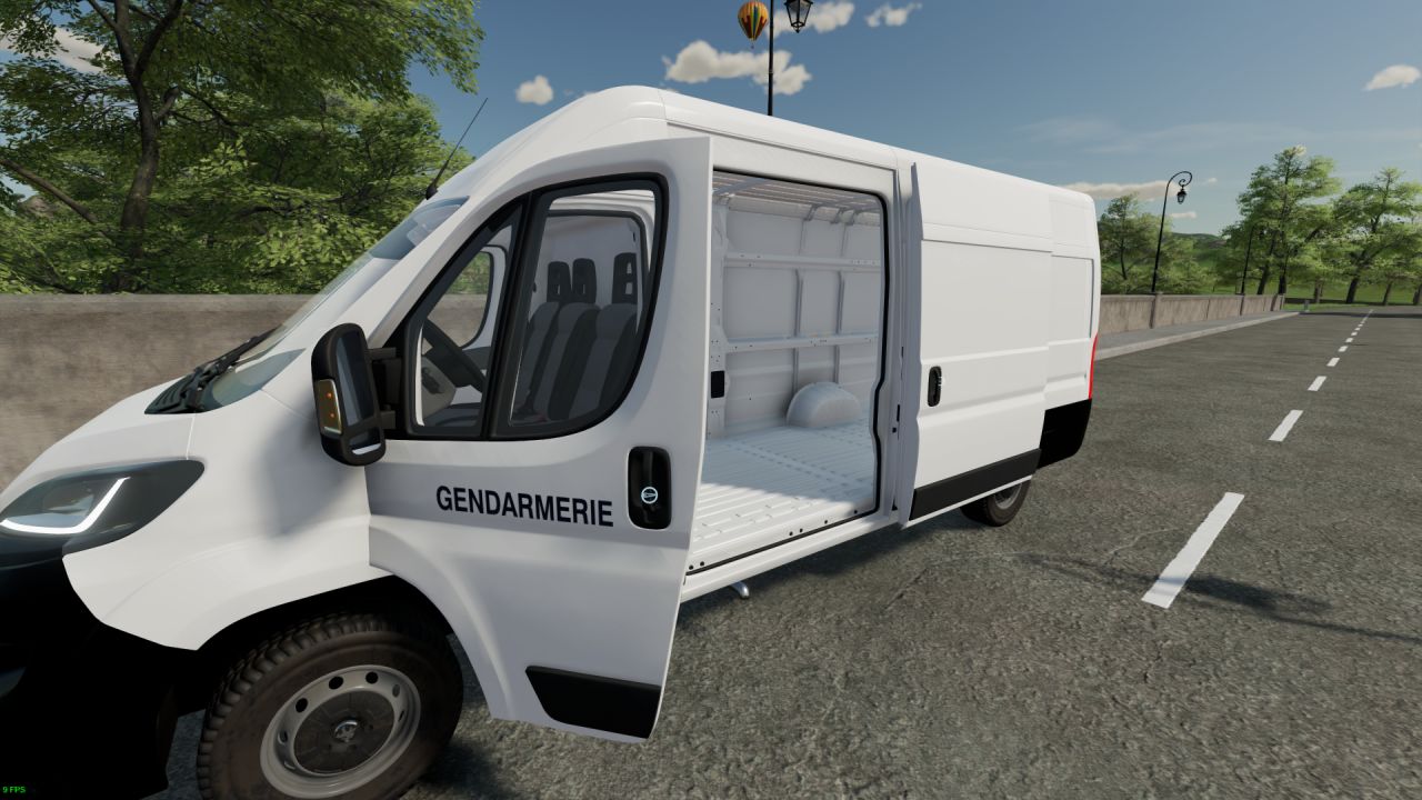 Peugeot Boxer - Unmarked Gendarmerie