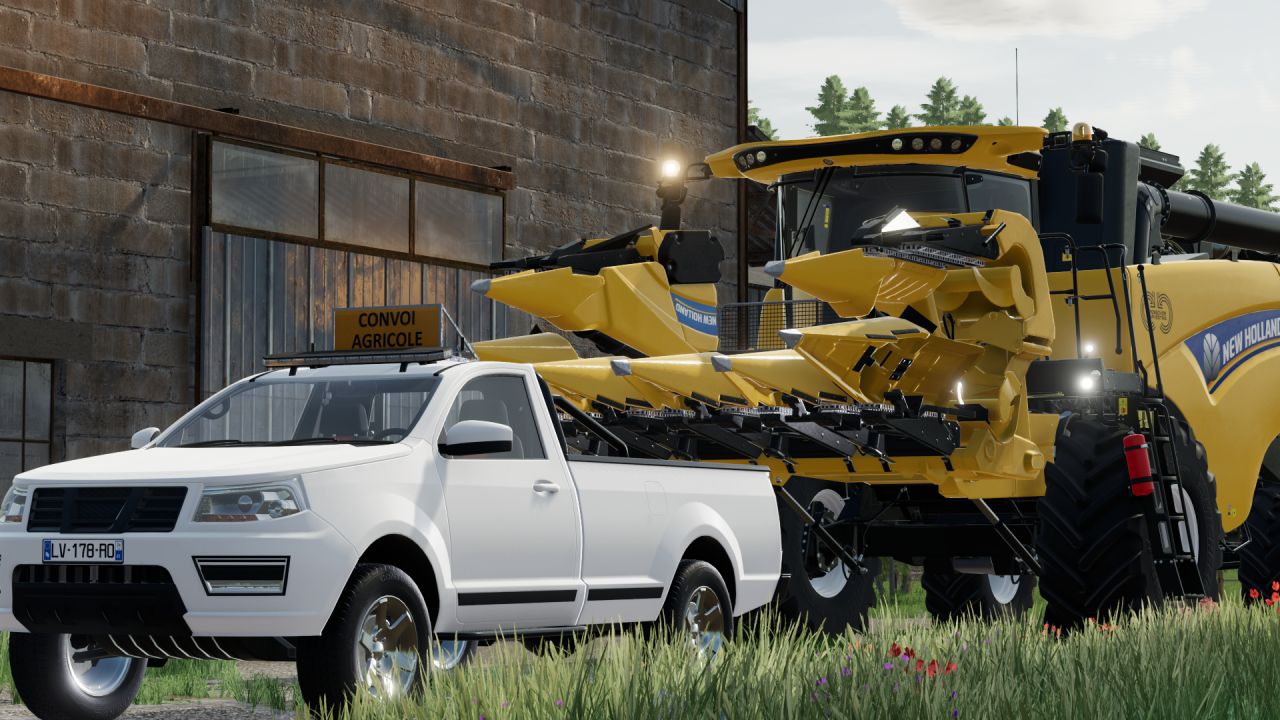 Pickup Agricultural convoy