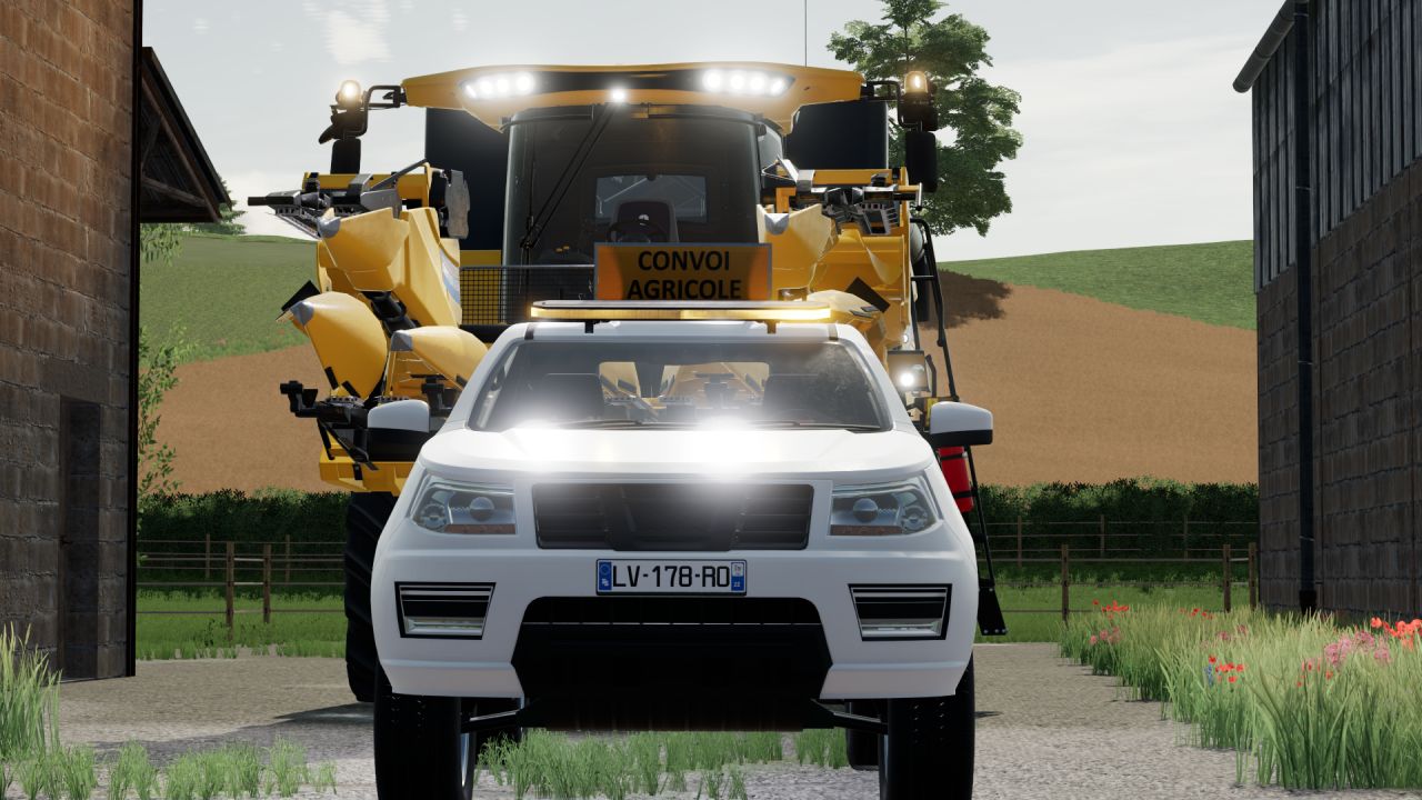 Pickup Agricultural convoy