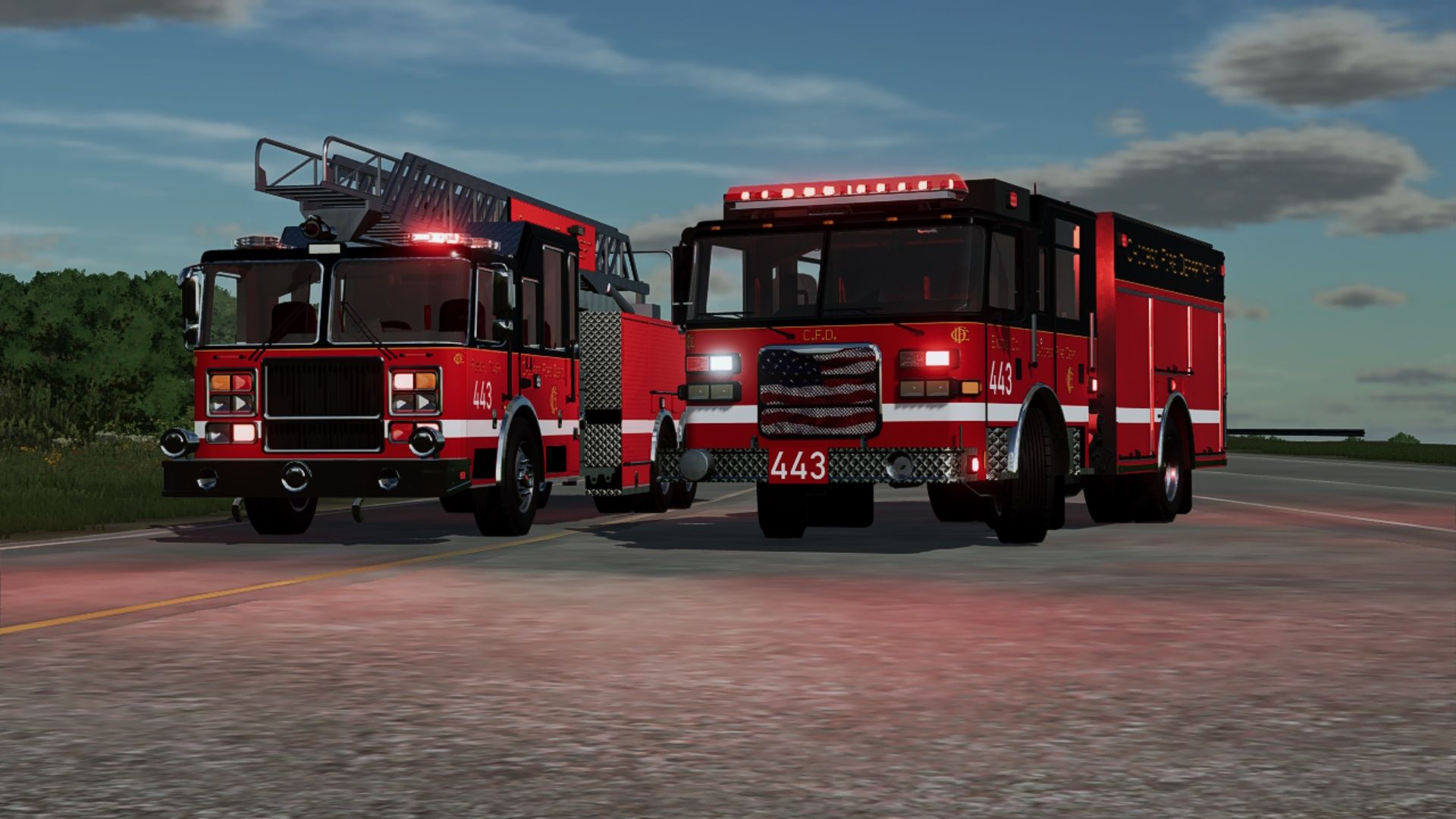 Pierce Arrow XT Fire Engine