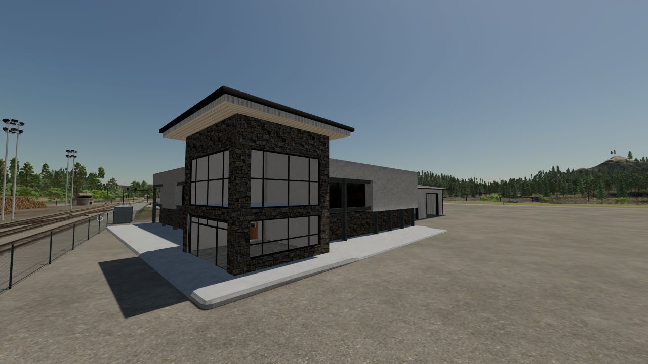 Placeable dealership building