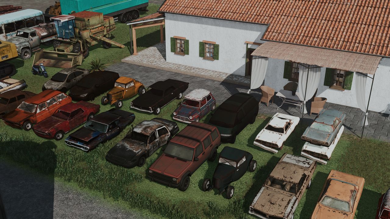 Placeable Junkyard Cars