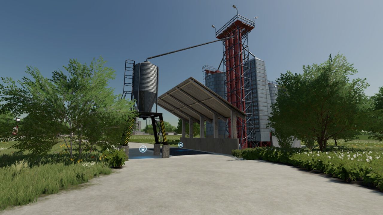 Placeable KS67 Grain Silo