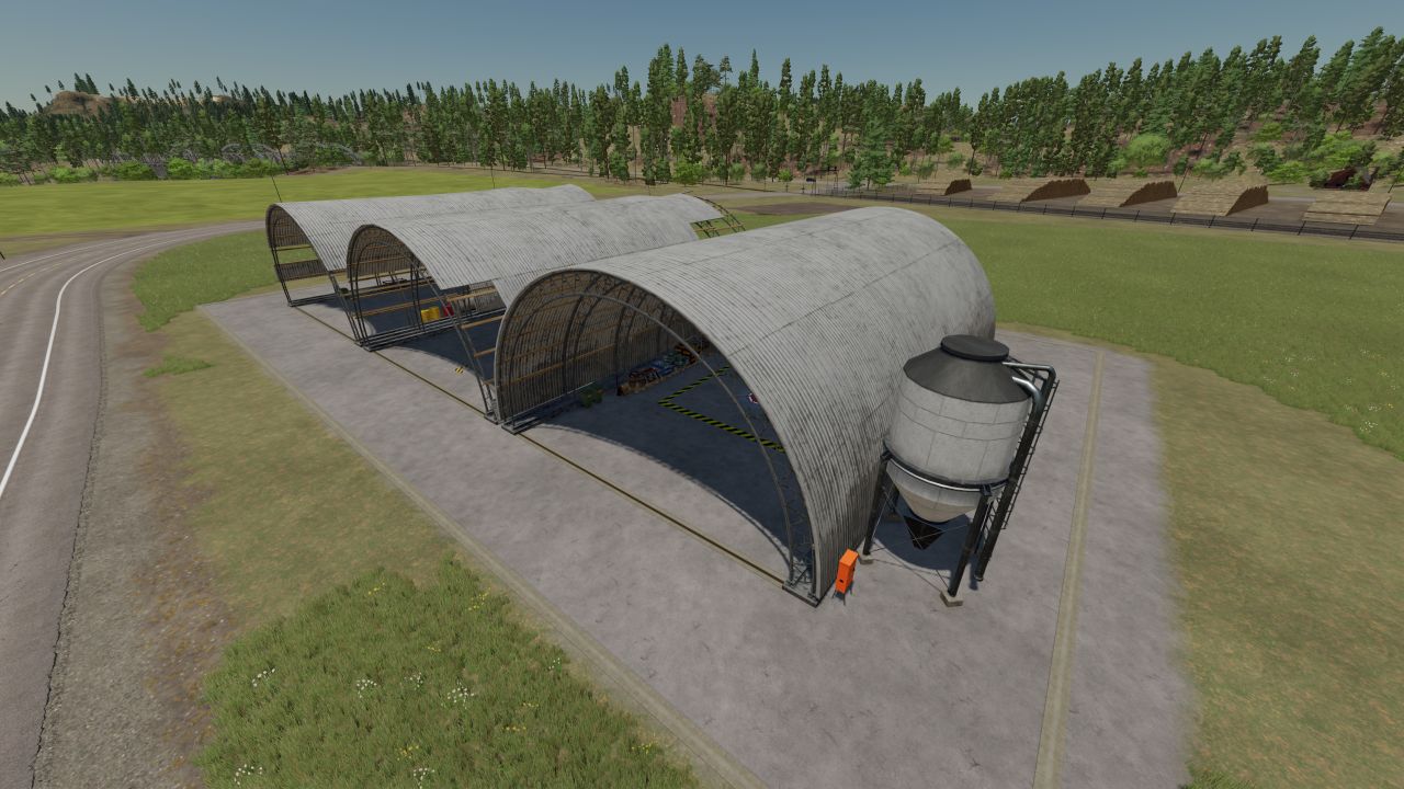 Hangar polyvalent plaçable