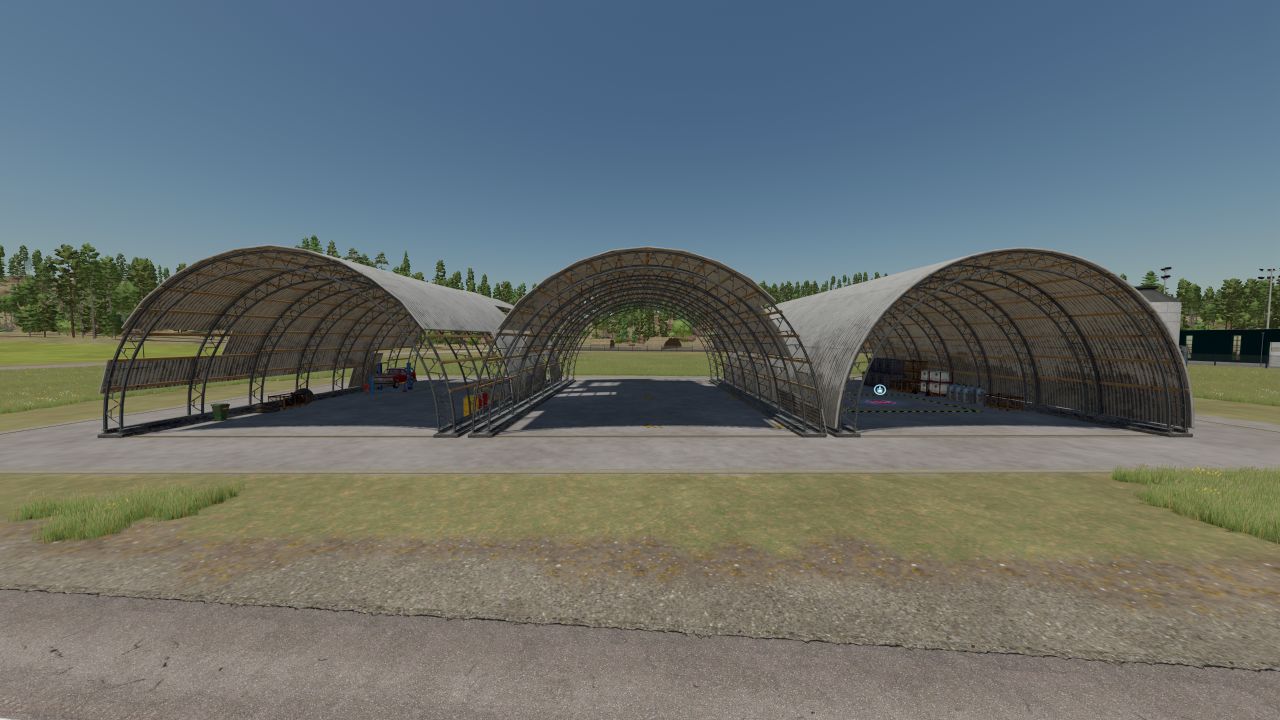 Hangar polyvalent plaçable