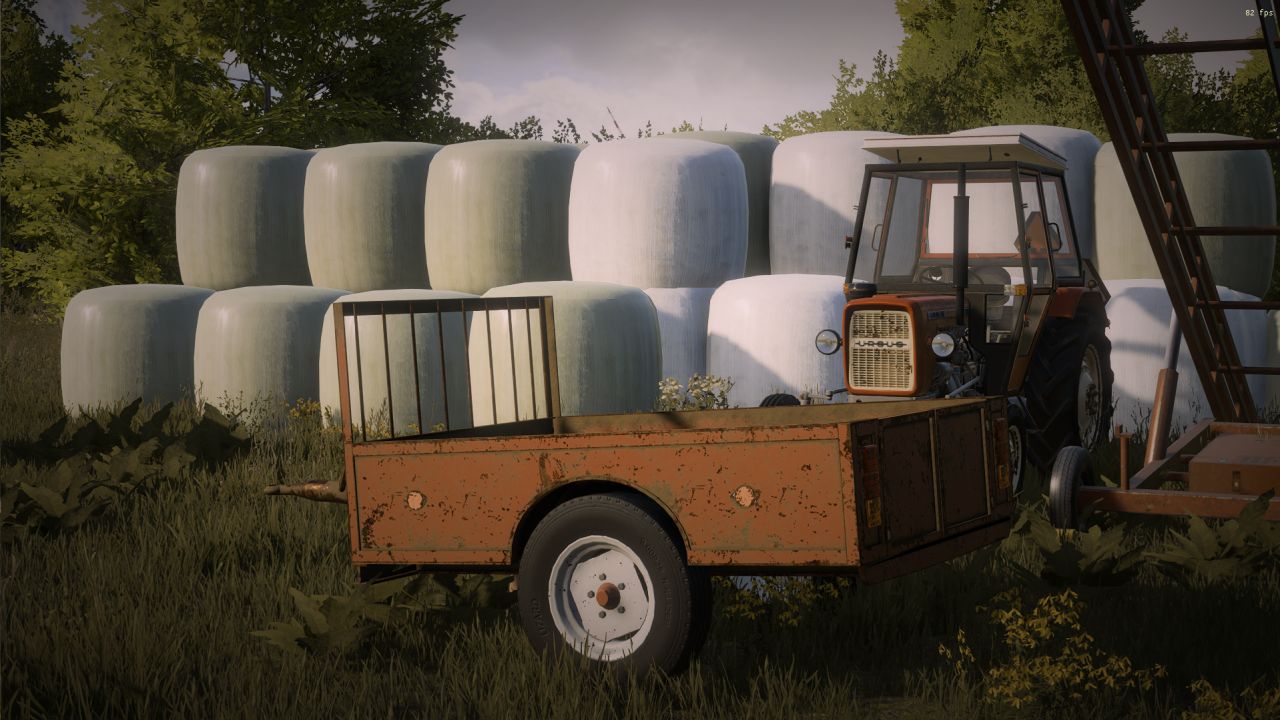 Polish 2 wheels trailer