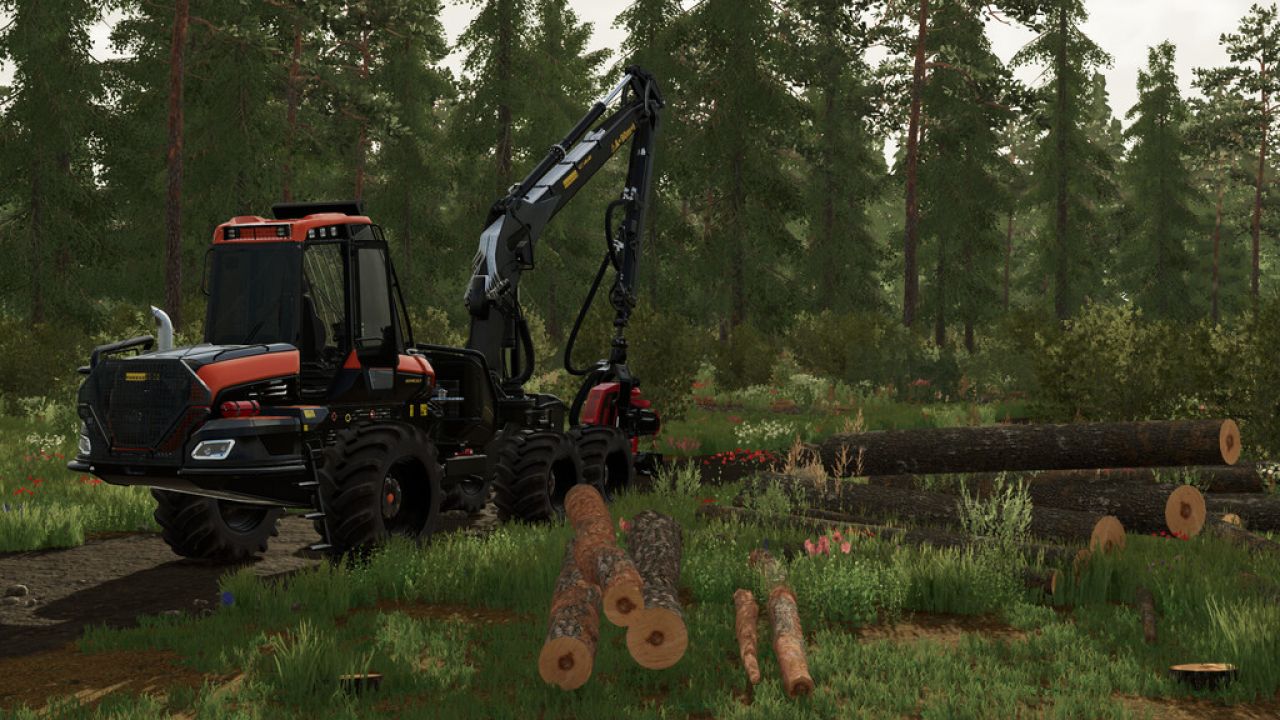 Пакет машин Ponsse FS22 - KingMods