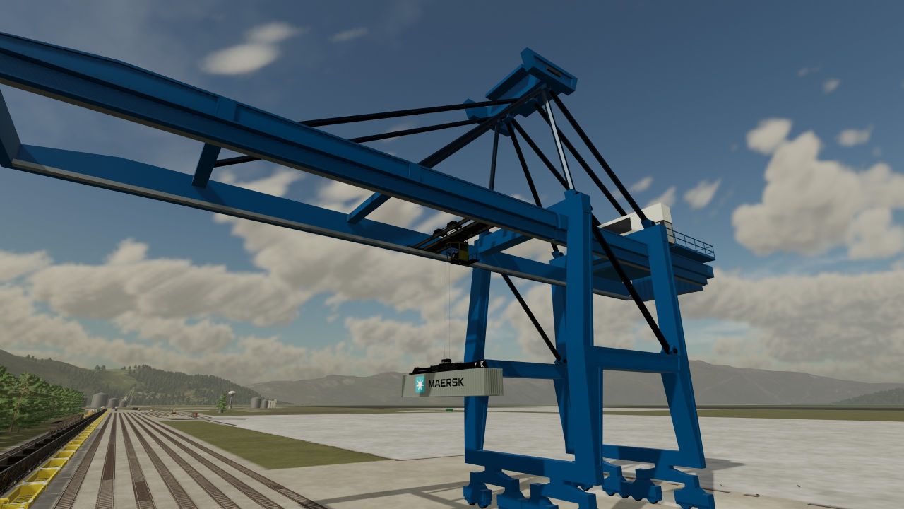 Port cranes