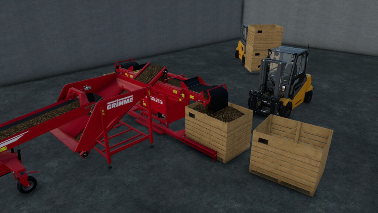 Potato Storage Box FS22 - KingMods