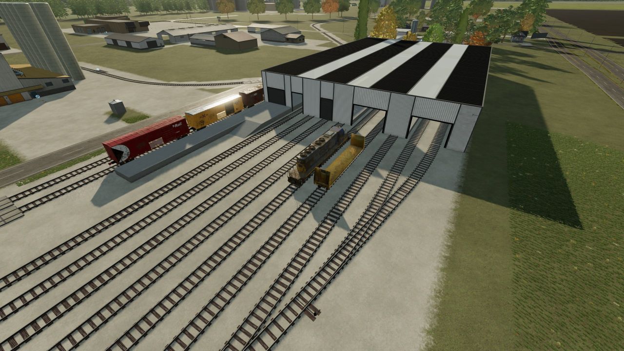 Rail transfer station