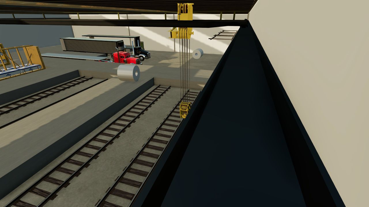 Rail transfer station