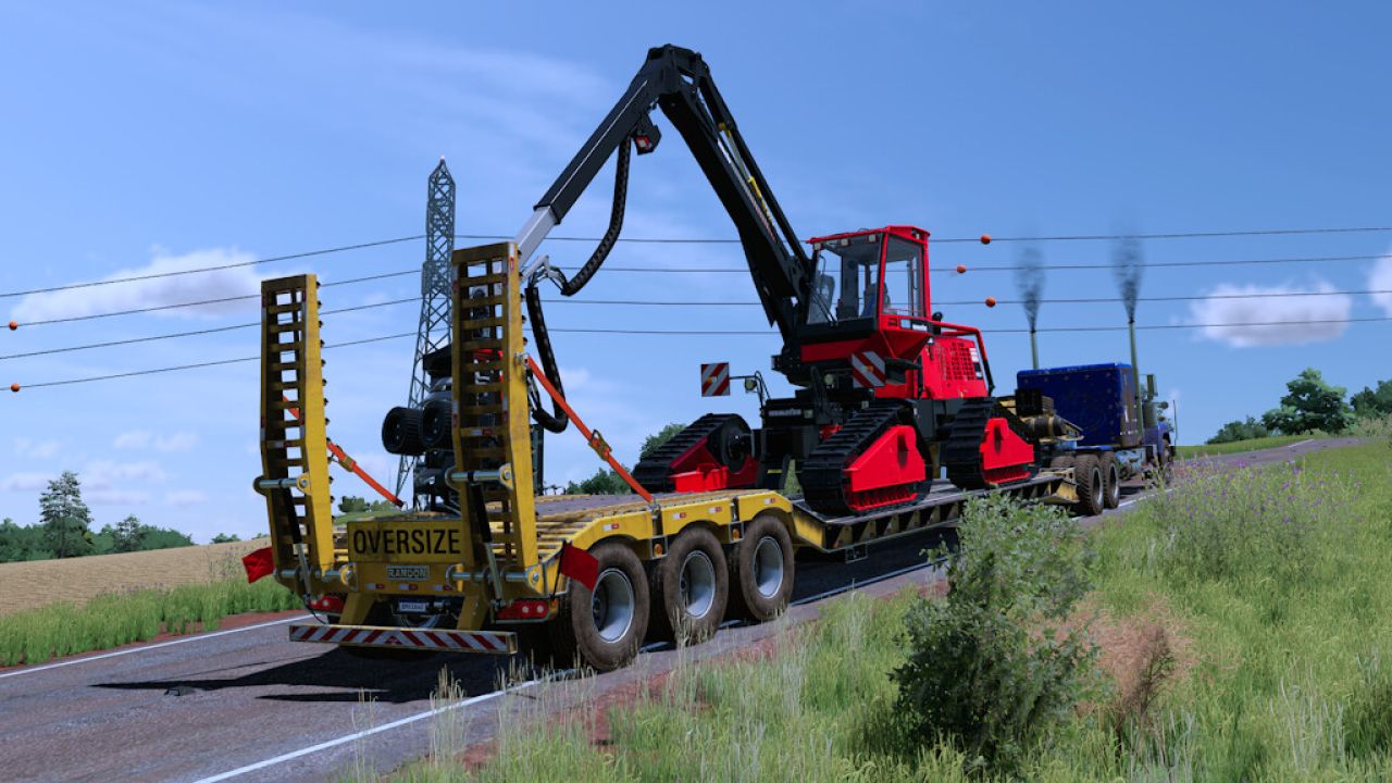 Pescoço Móvel Randon Low Loader