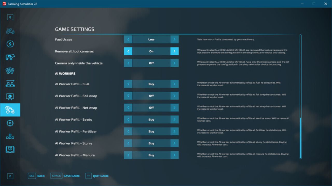 Supprimer les caméras d'outils