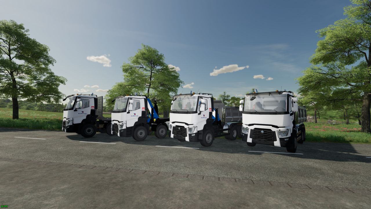 Renault C480 Travaux Publics Pack