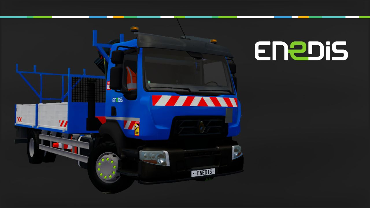 Guindaste Renault D16 (ENEDIS)