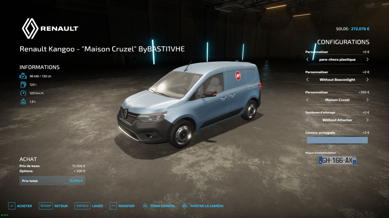 Renault Kangoo - Lokalne francuskie piekarnie