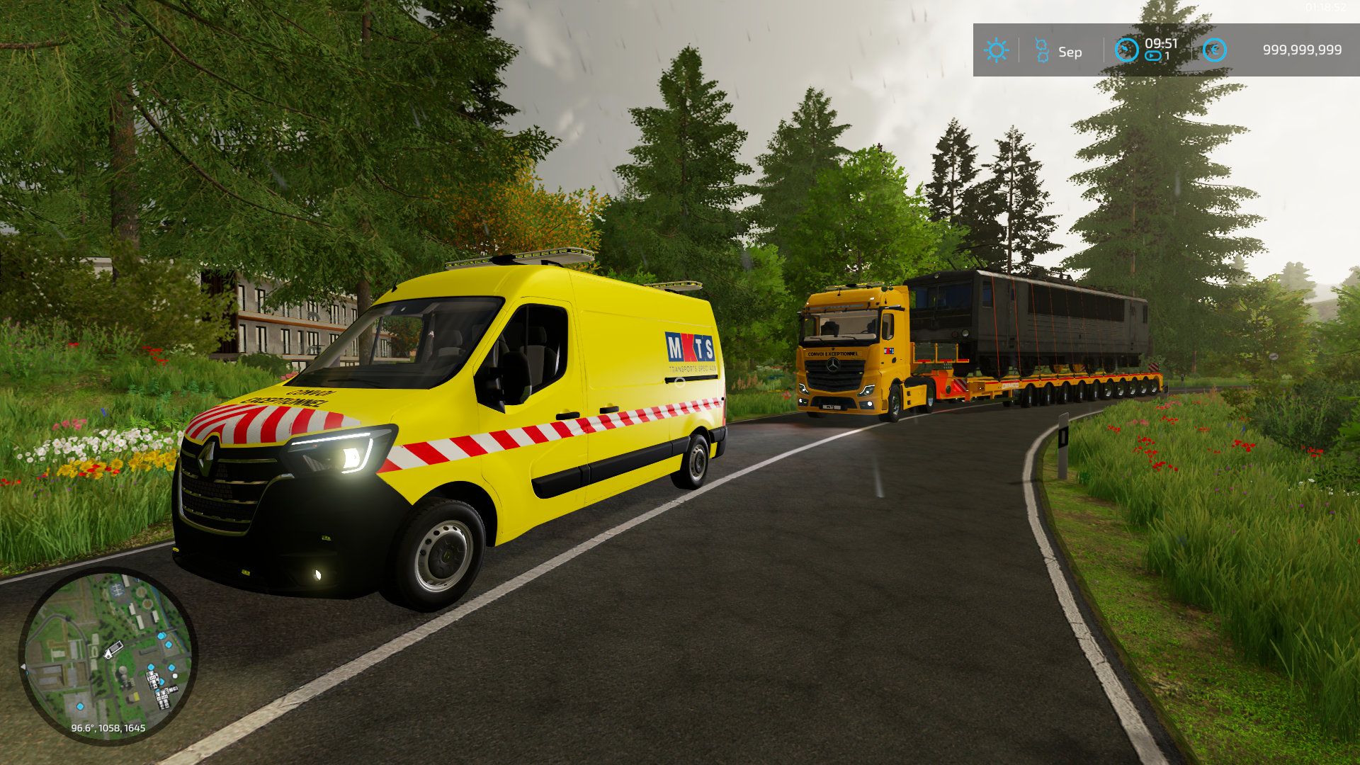 Convoy excepcional Renault Master