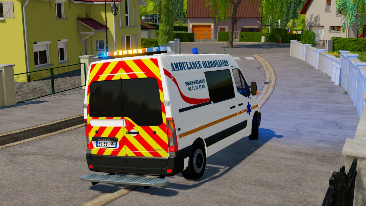 Ambulância Renault Master III Oléronaises