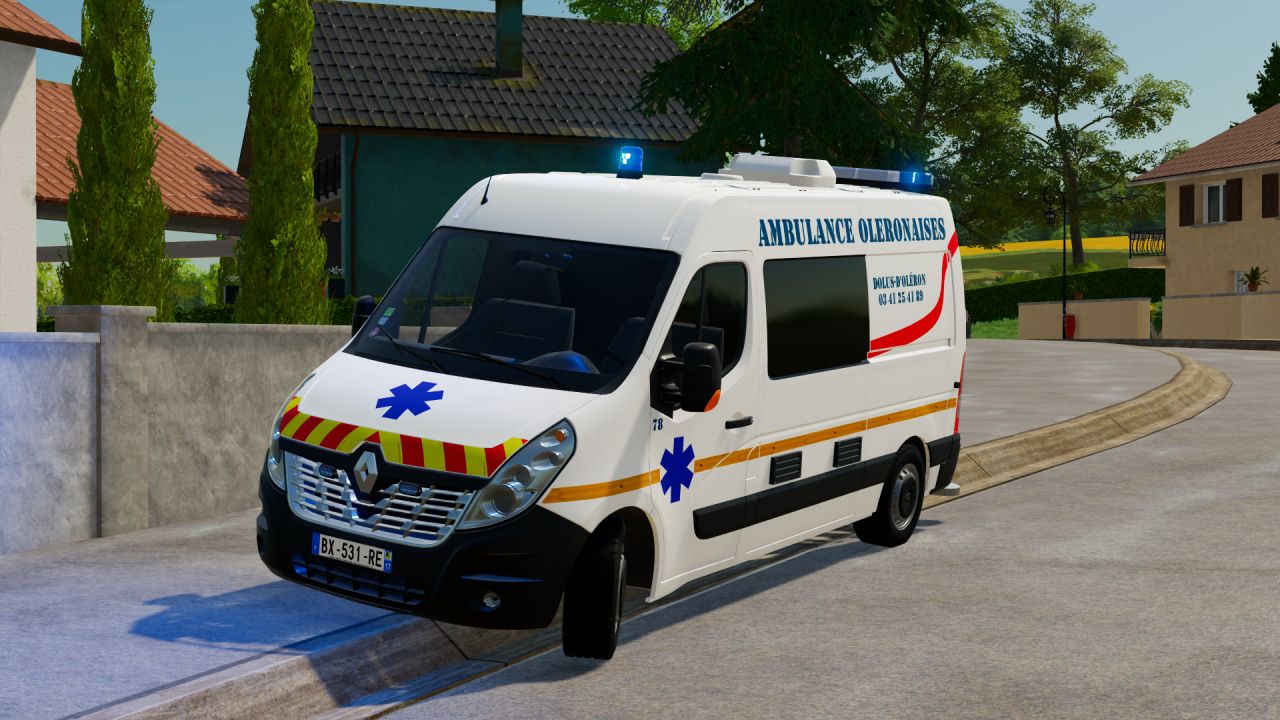 Renault Master III Krankenwagen Oléronaises