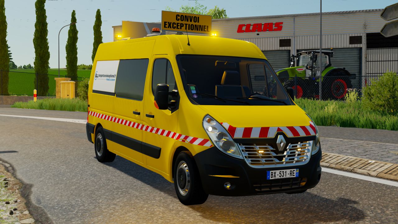 Convoy excepcional Renault Master III