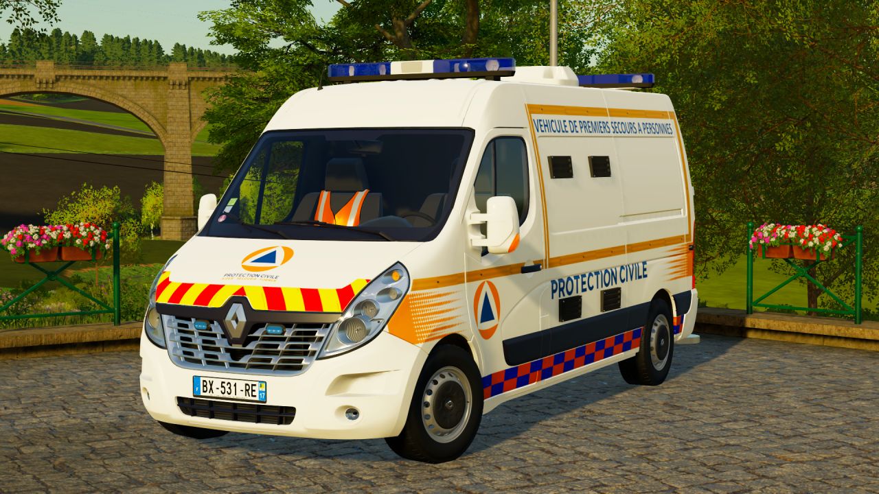 Proteção civil Renault Master III