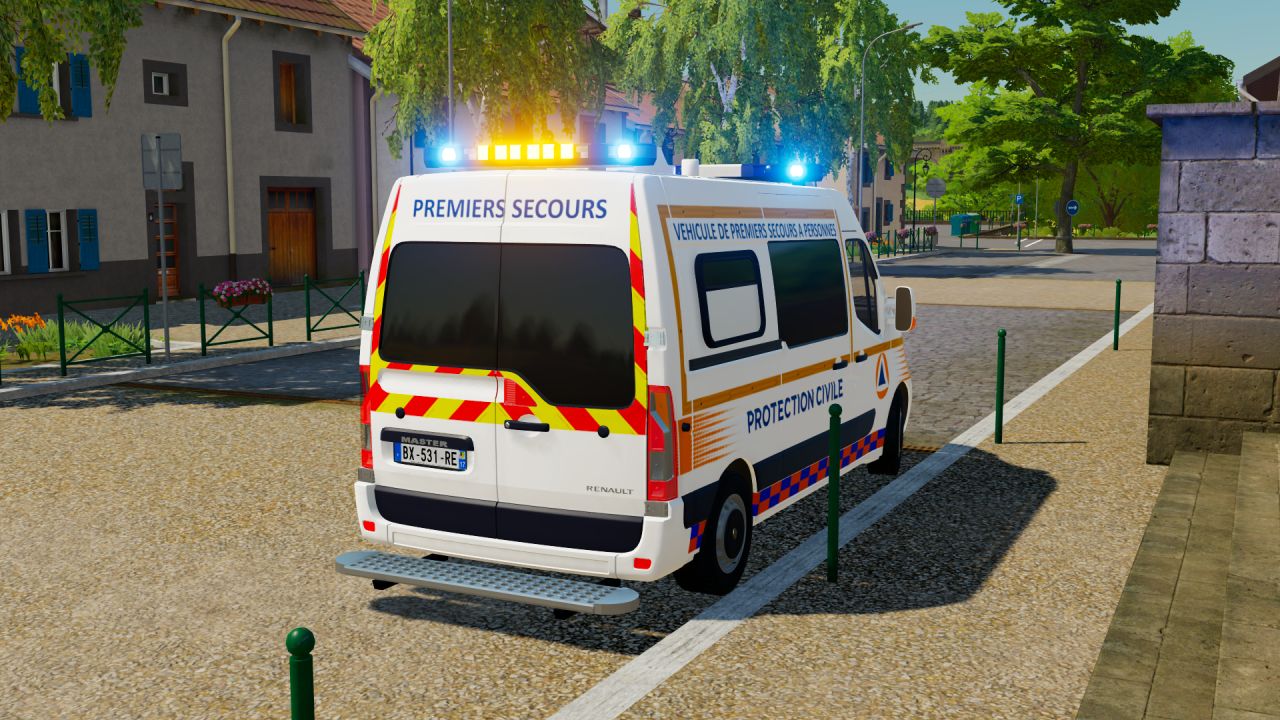 Zivilschutz für Renault Master III