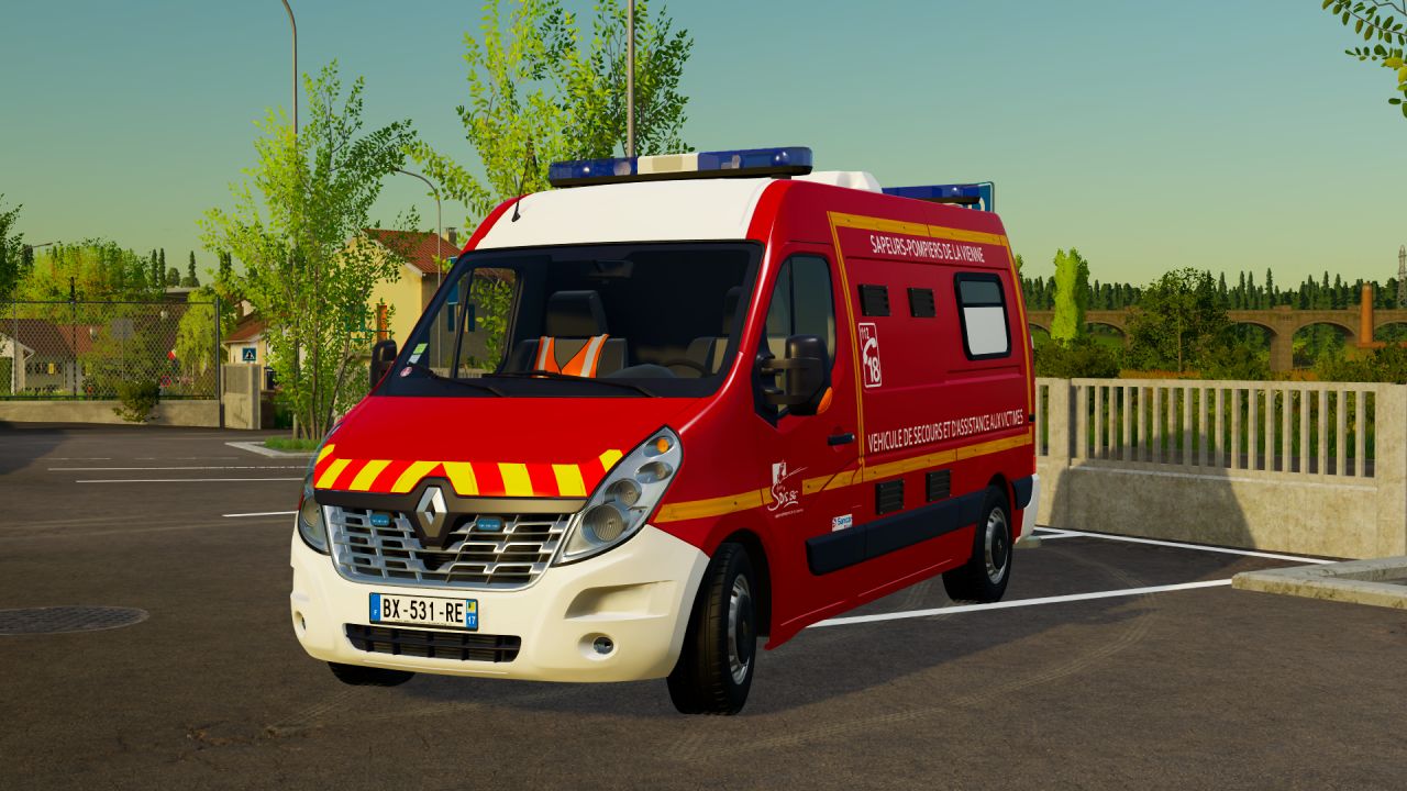 Renault Master III VSAV SDIS 86