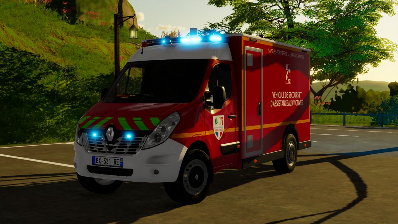 Renault Master III VSAV sdis17