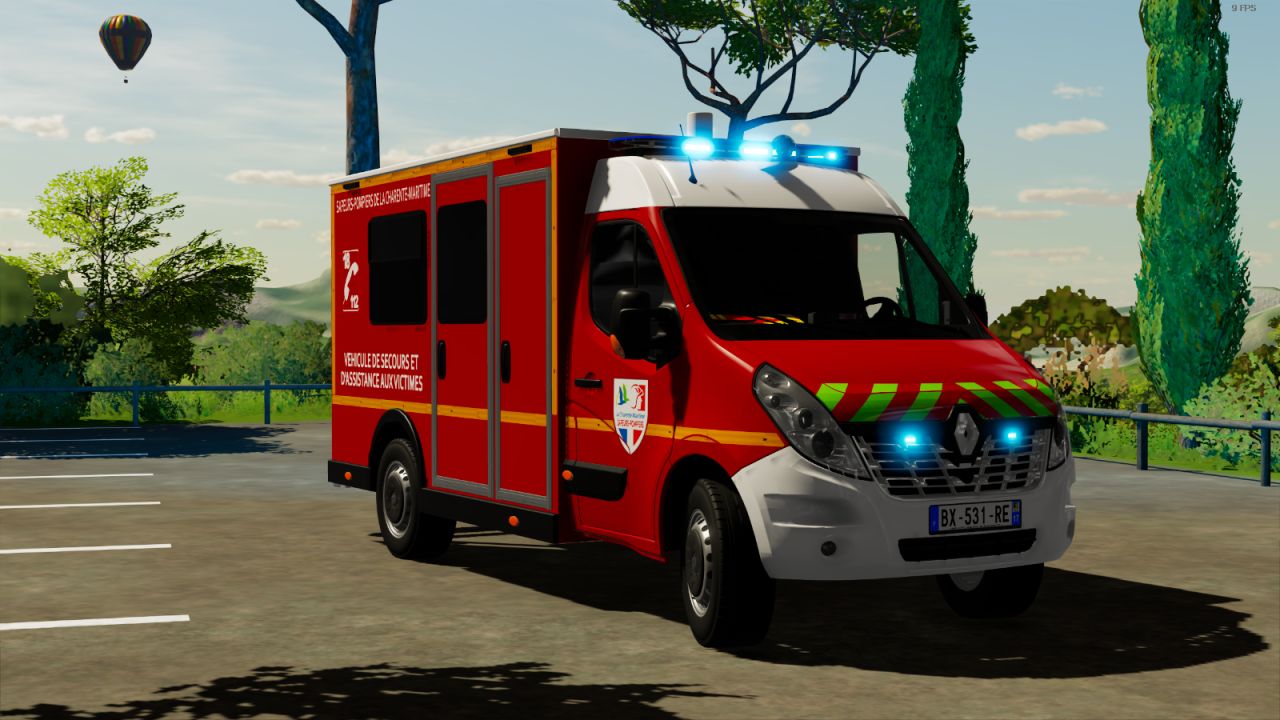 Renault Master III VSAV sdis17