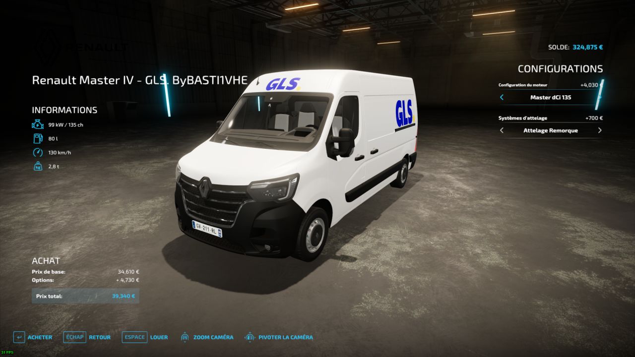 Renault Master IV 2020 - GLS