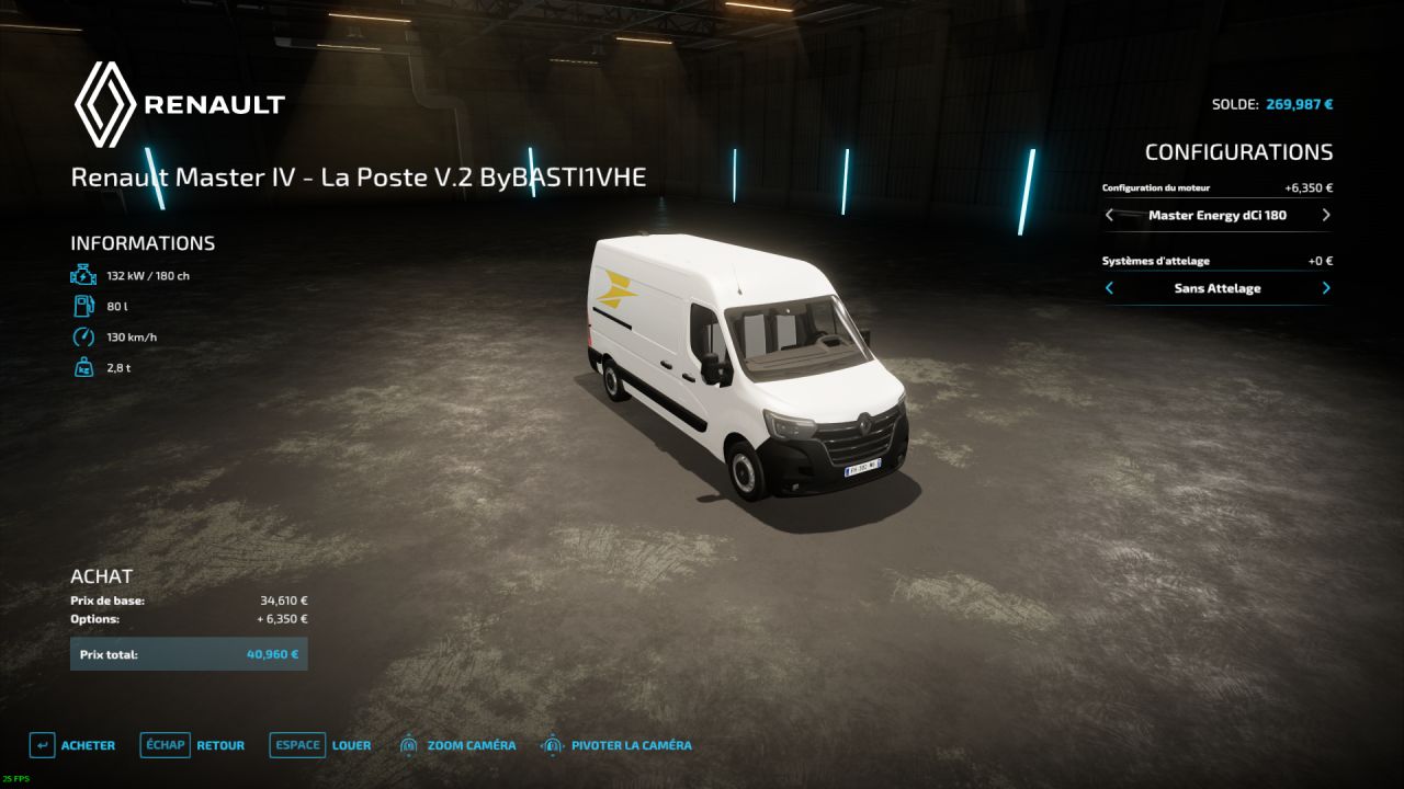 Renault Master IV - La Poste