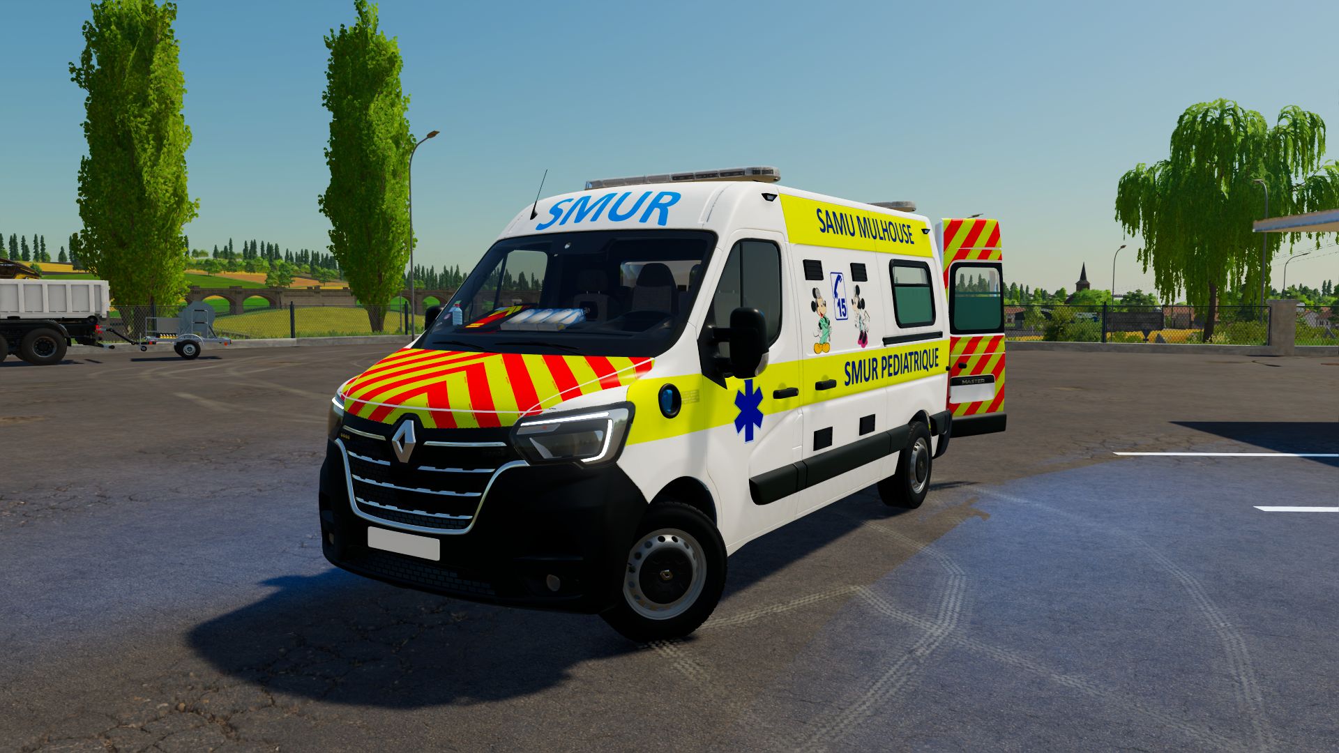 Renault Master IV Smur Pediatric