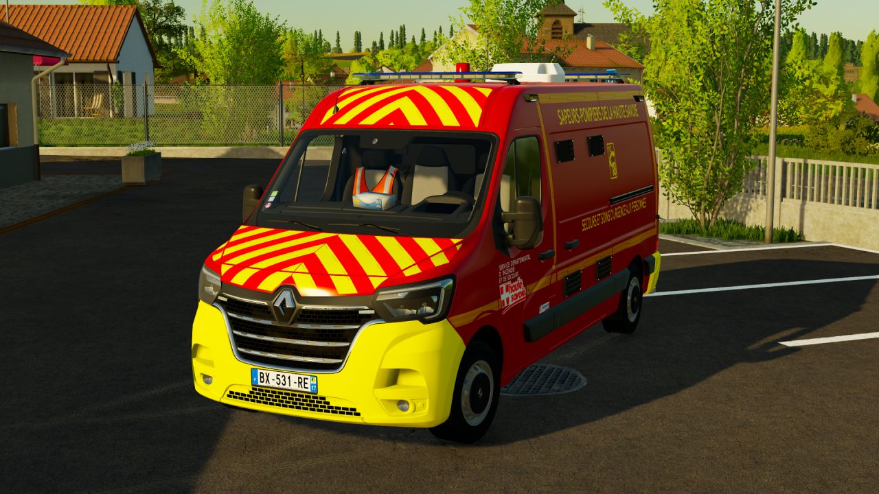 Renault Master IV ВССУАП СДИС 74 (Пожарные)