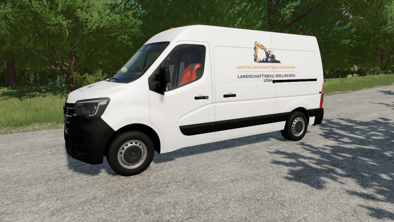 Renault Master Landschafsbau